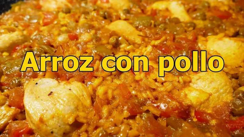 Receta Casera: Arroz con Alverjitas y Pollo Guisado Usando Ingredientes Locales
