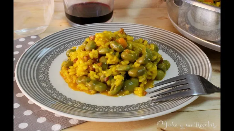 Receta Tradicional: Cómo Preparar el Auténtico Arroz con Habas Serranas de Antaño