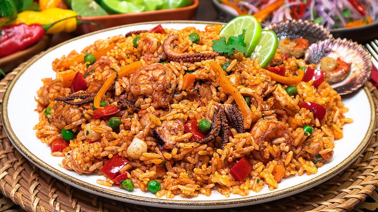 Receta Auténtica de Arroz con Mariscos Estilo Ica: Ingredientes Locales para un Sabor Inigualable