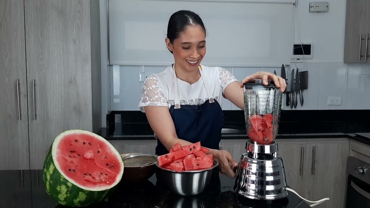 Receta Fácil de Batido de Sandía Casera Sin Complicaciones