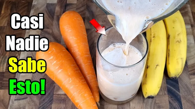 7 Bebidas Naturales Sin Azúcar Imprescindibles: ¡Prueba la de Zanahoria!
