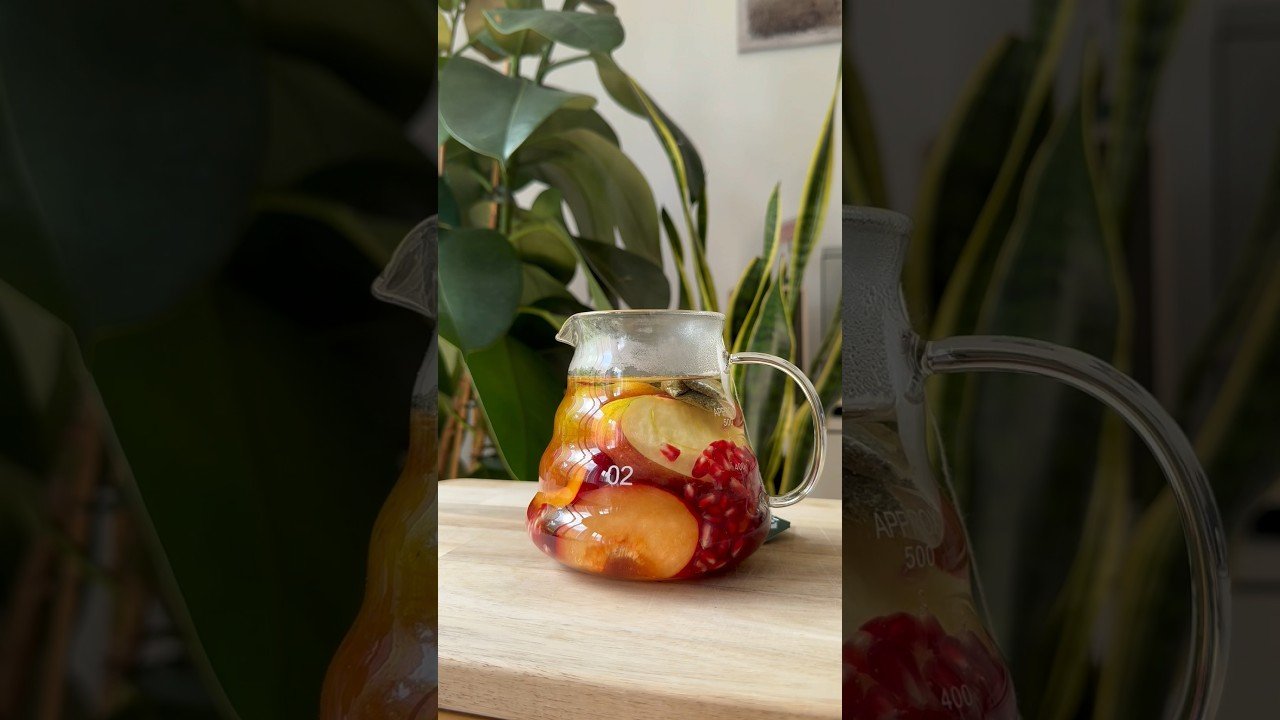 Cómo Preparar Fácilmente Una Bebida Saludable: Infusión de Frutas Frías