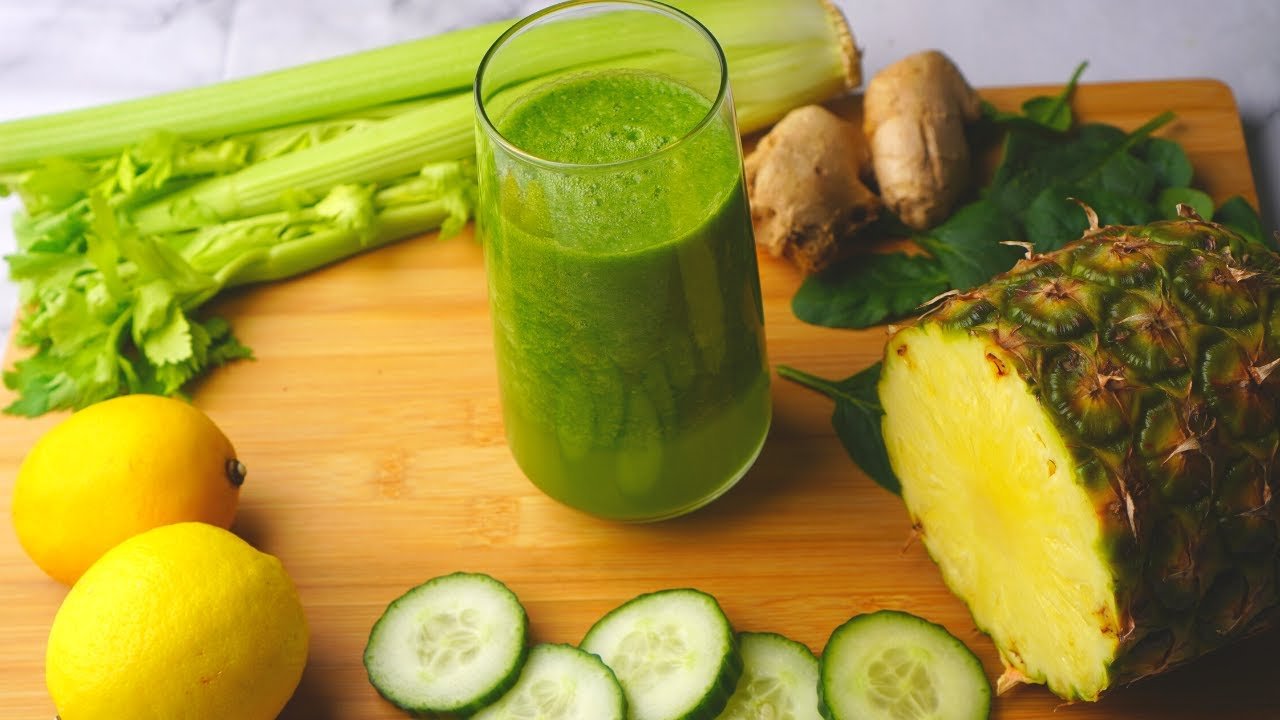 Cómo Hacer una Bebida Saludable: Jugo Verde Detox Fácil de Preparar