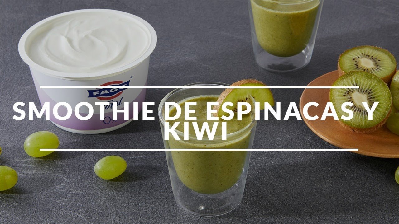 Receta Fácil de Smoothie de Kiwi y Espinaca: ¡Tu Bebida Saludable Ideal!