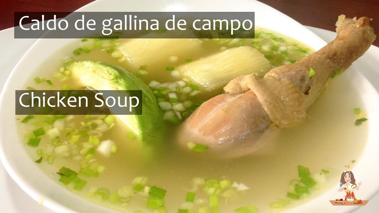 Caldo de Gallina Tradicional de Carmen Salazar - Receta Auténtica de Trujillo