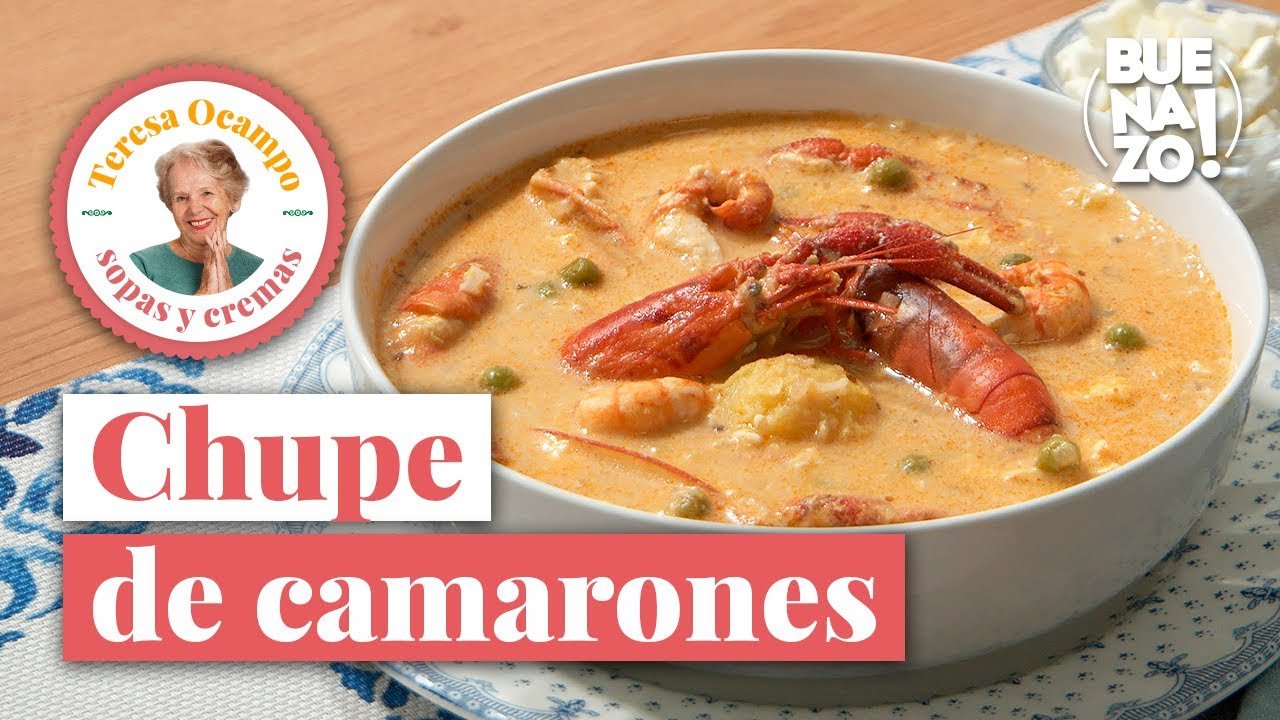 Chupe de Camarones Chiclayano - La Auténtica Receta de José Rodríguez