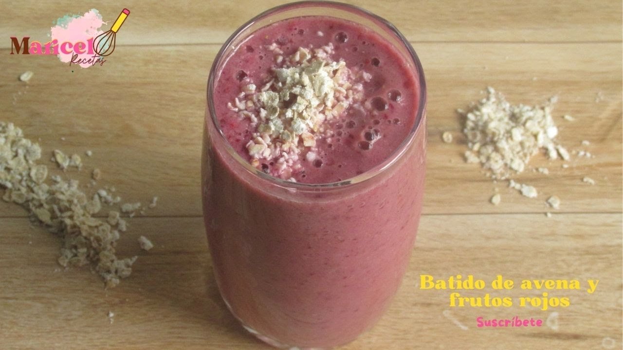 Receta Fácil: Cómo Hacer Batido de Frutos Rojos Rápido y Saludable