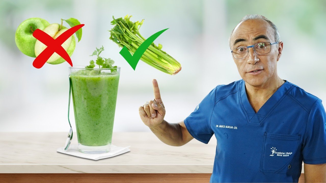 Como Hacer Jugo Verde Detox: Receta Rápida y Saludable