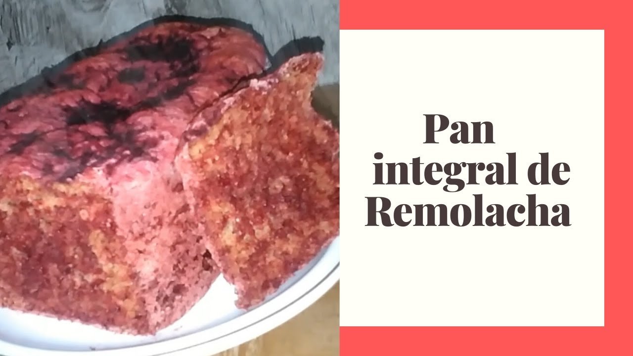 Receta Fácil: Cómo Hacer Pan Integral con Remolacha - Paso a Paso