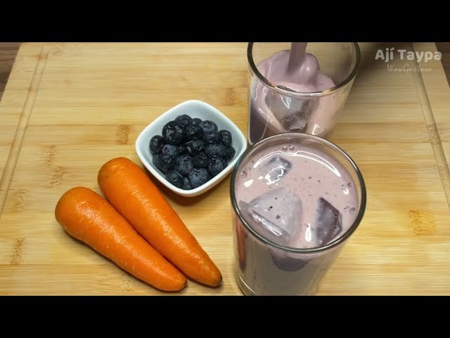 Receta Fácil: Cómo Hacer Smoothie de Arándanos Rápida y Saludable | Salud y Sabor