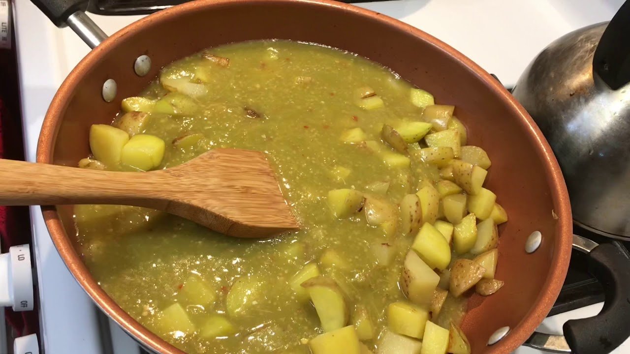Receta Fácil: Cómo Preparar Papa en Salsa Verde Paso a Paso