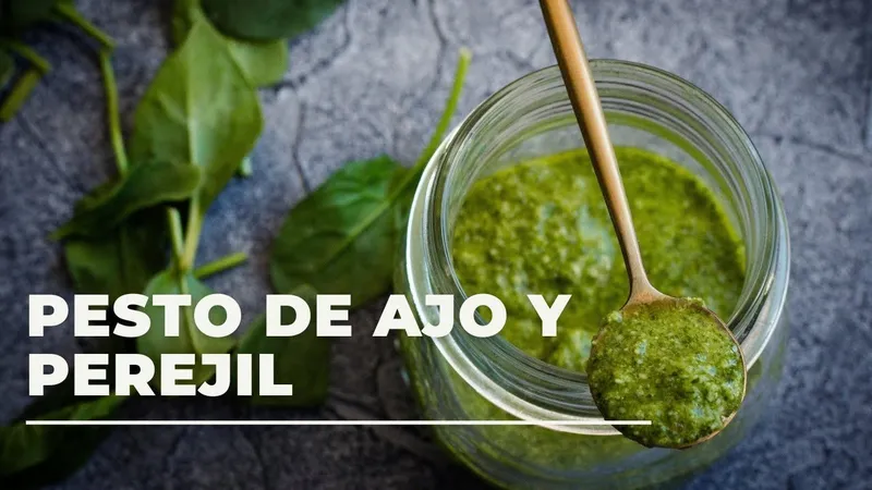 Guía Fácil y Rápida: Cómo Preparar Pesto Crudo con Perejil en Casa