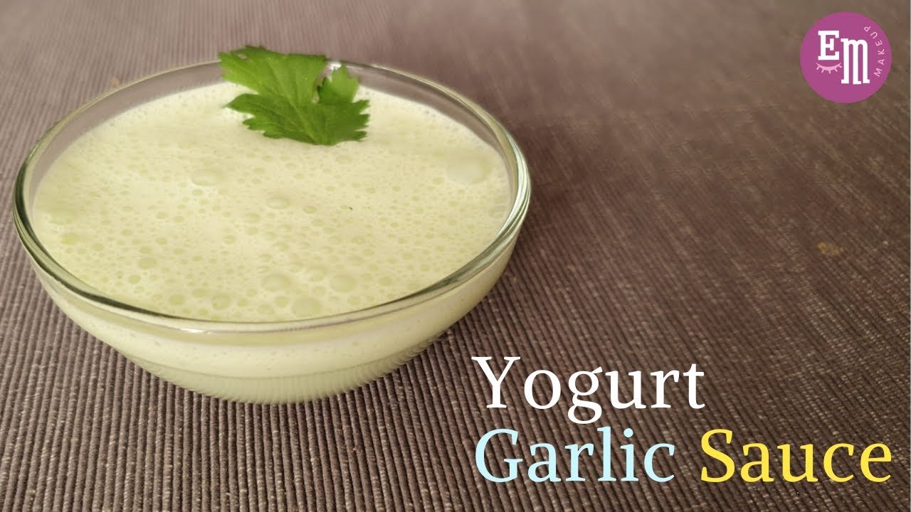 Cómo Preparar Salsa de Yogur con Ajo: Receta Fácil y Deliciosa