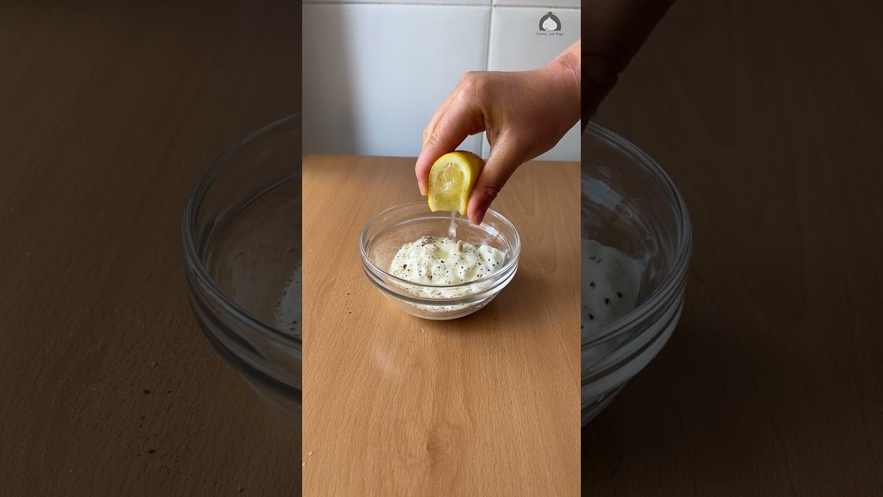 Cómo Preparar Salsa de Yogur Natural Sin Ingredientes Procesados | Receta Fácil