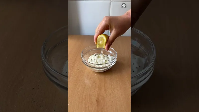Cómo Preparar Salsa de Yogur Natural Sin Ingredientes Procesados | Receta Fácil