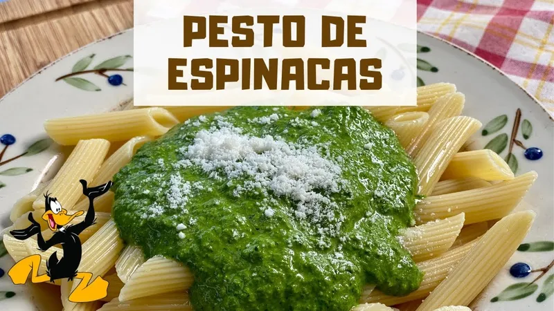 Receta Única: Cómo Hacer Pesto de Espinaca Artesanal Paso a Paso