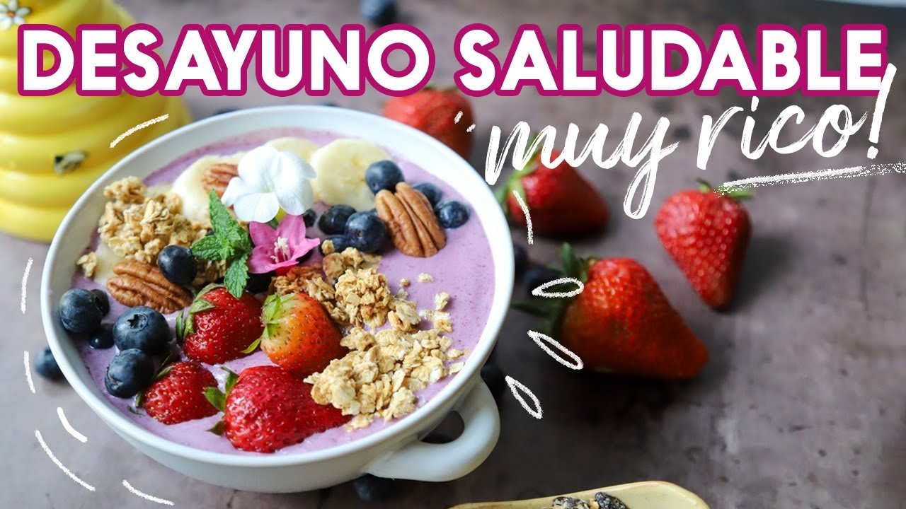 Cómo Preparar un Desayuno Fresco y Delicioso: Receta de Smoothie Bowl con Plátano