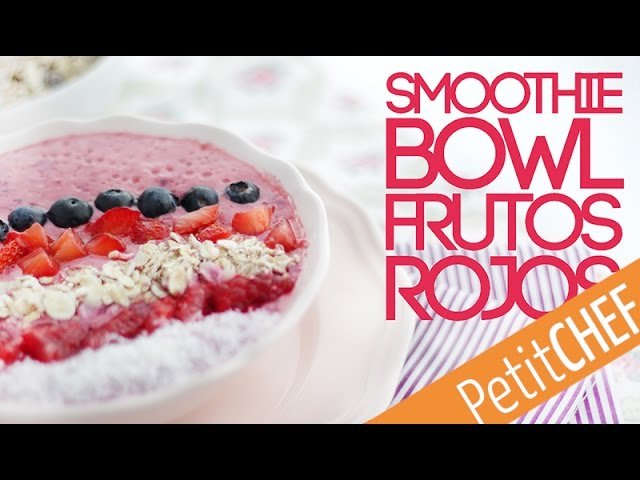 Receta Fácil y Rápida: Cómo Preparar un Smoothie Bowl con Arándanos Sin Cocinar