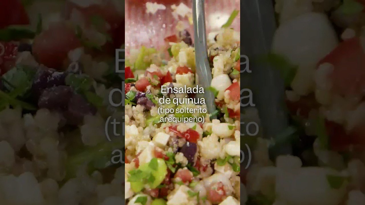 Receta Exclusiva: Ensalada de Quinua por Rosa Delgado de Arequipa | Descubre su Secreto