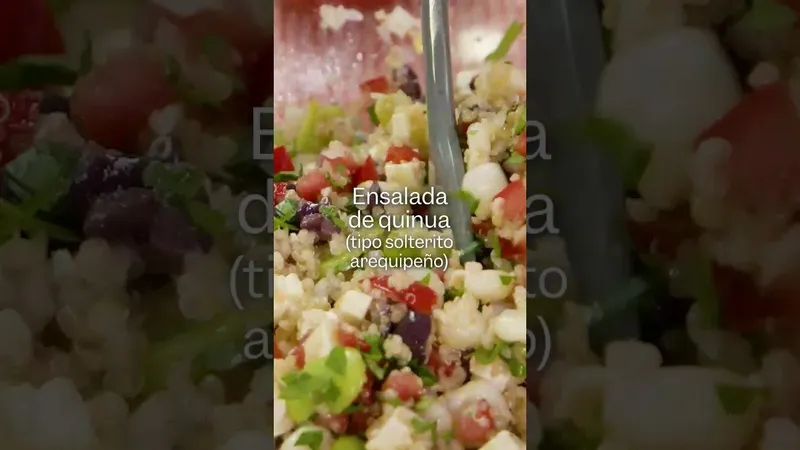 Receta Exclusiva: Ensalada de Quinua por Rosa Delgado de Arequipa | Descubre su Secreto