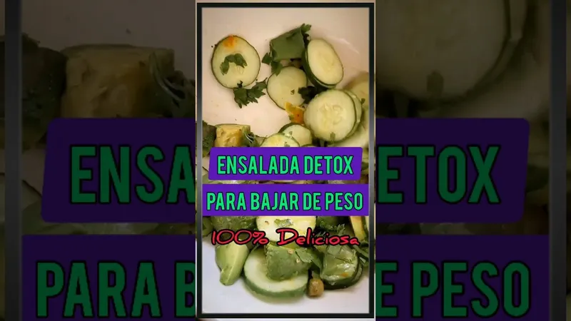 Receta de Ensalada Detox Nutritiva con Chía: Cuida tu Salud