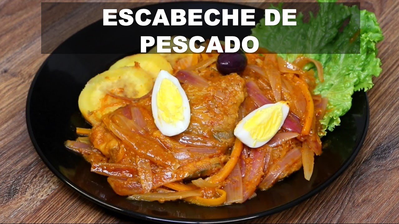 Auténtico Escabeche de Pescado al Estilo Renato López de Trujillo - Receta Tradicional