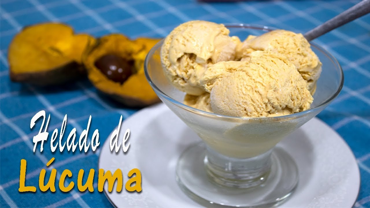 Exquisito Helado de Lúcuma por Daniel Díaz: La Dulzura Tradicional de Tacna | Receta Auténtica