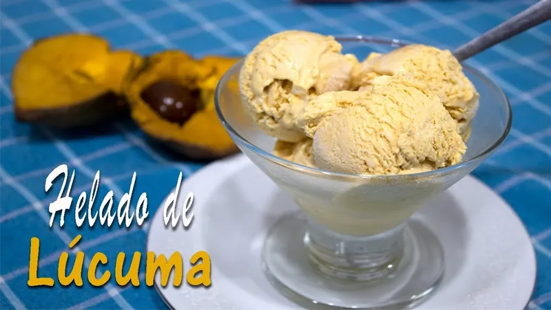 Exquisito Helado de Lúcuma por Daniel Díaz: La Dulzura Tradicional de Tacna | Receta Auténtica
