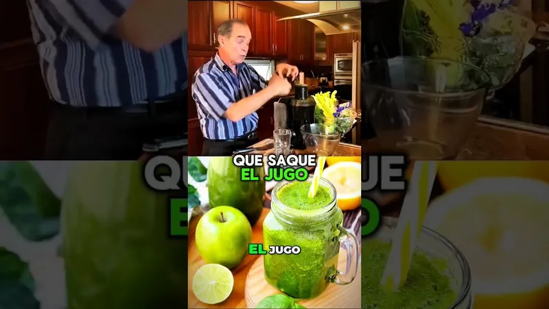 Receta Exclusiva: Jugo Verde Detox Natural y Deliciosa Sin Azúcar | Salud y Bienestar