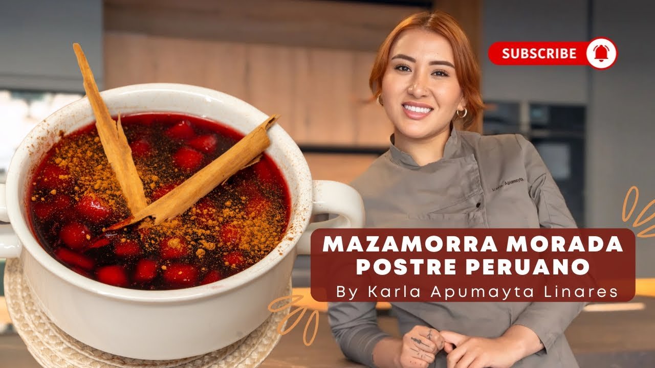 Descubre la Auténtica Mazamorra Morada de Ana Torres desde Arequipa