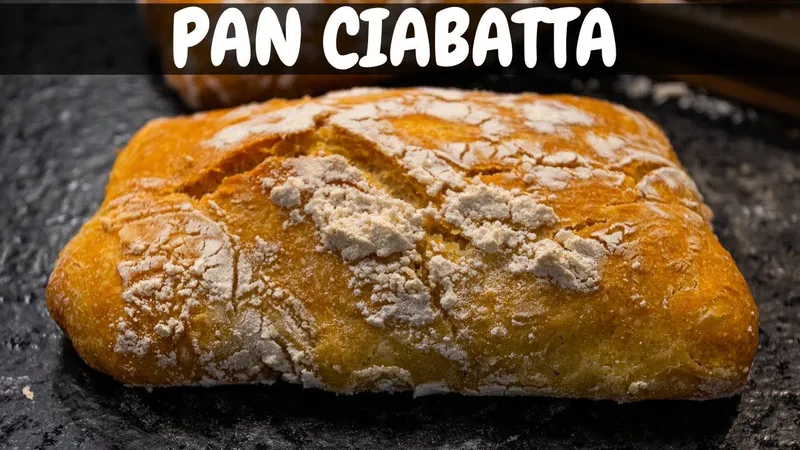 Receta de Pan Casero de Ciabatta con Papa: Paso a Paso | Saborea lo Auténtico