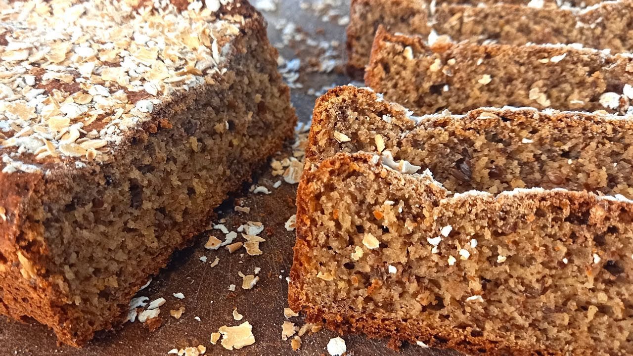 Receta de Pan Saludable: Cómo Hacer Pan de Avena con Linaza