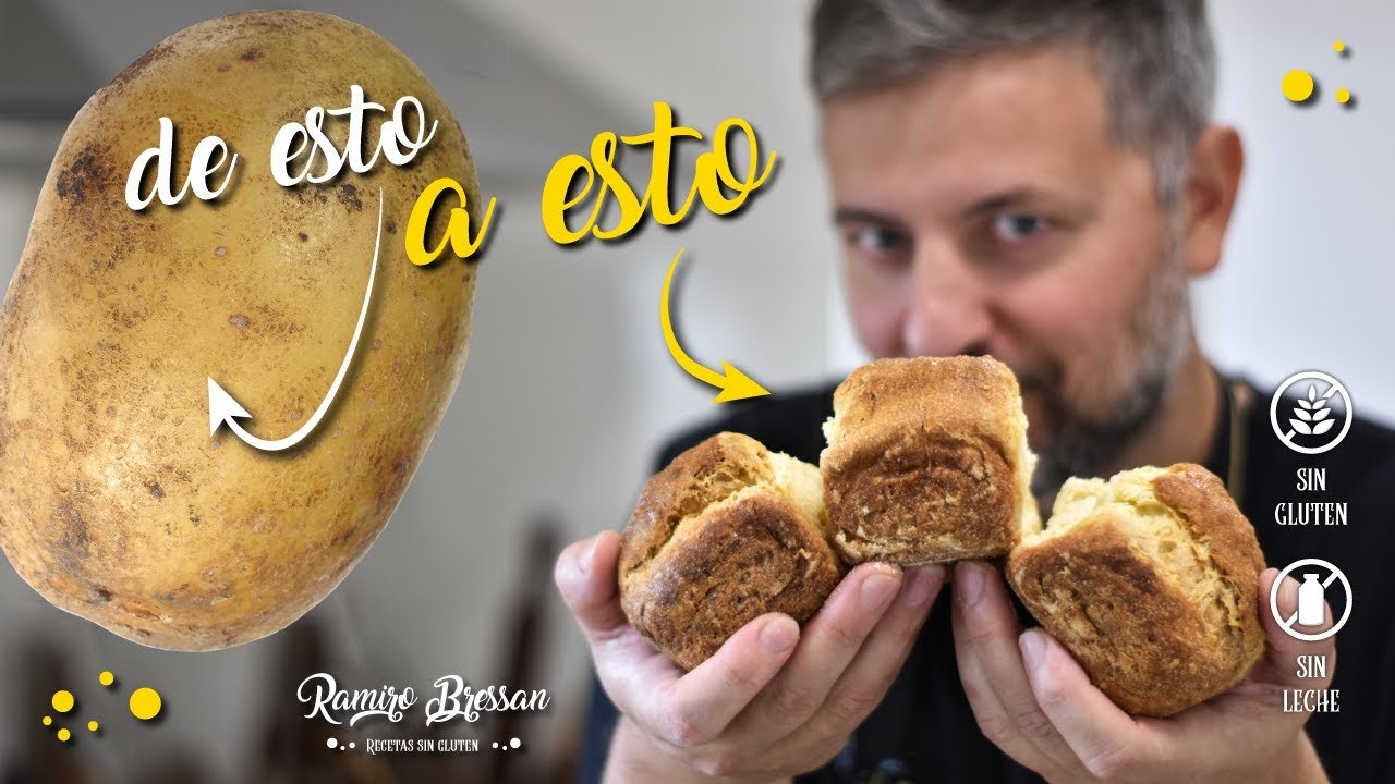 Receta Fácil de Pan Brioche con Papa Sin Gluten: Delicia Casera