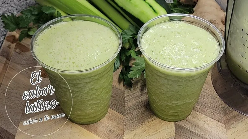Paso a Paso: Cómo Preparar Jugo Verde Detox en Casa | Receta Saludable