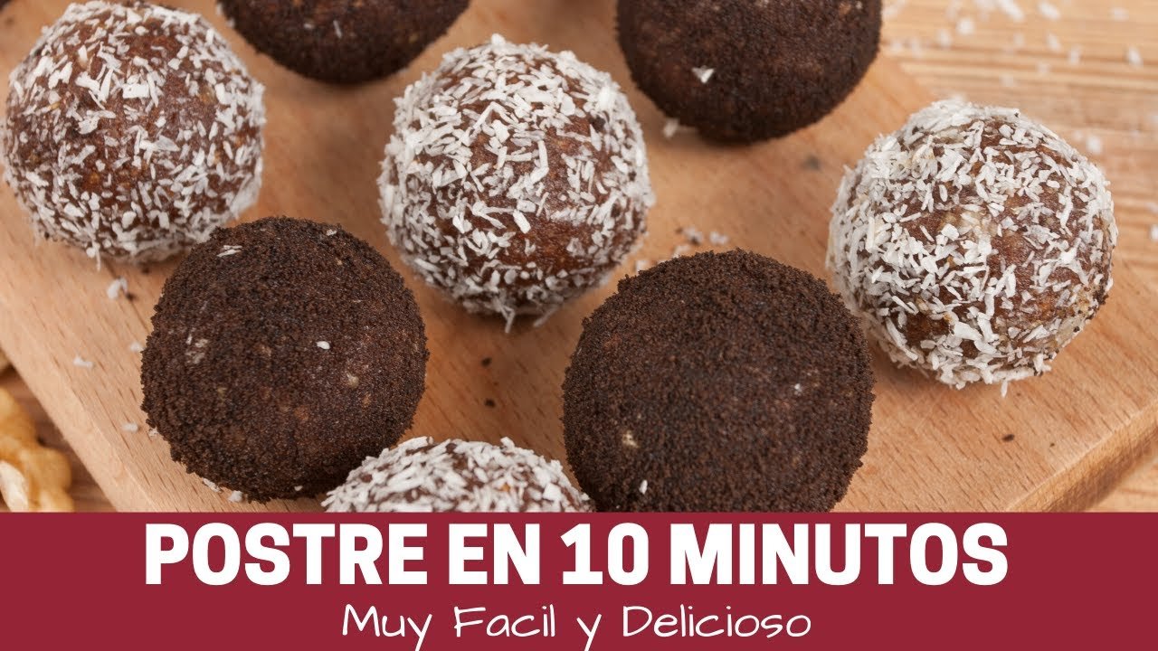 Cómo Hacer Postre Casero de Bombones Sin Horno - Receta Fácil