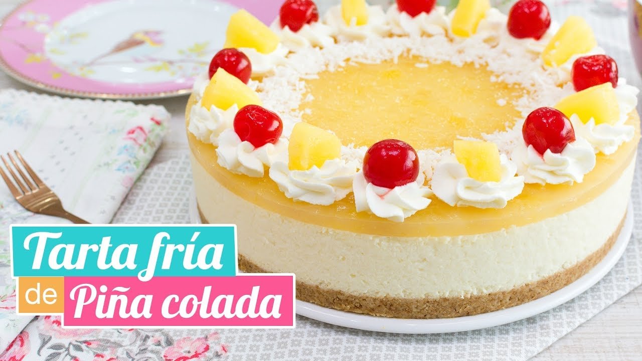 Receta Fácil de Postre Frío de Pastel de Piña Sin Horno | Delicioso y Refrescante