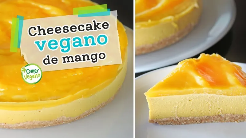Cómo Preparar un Cheesecake Vegano Sin Horno Fácil y Delicioso