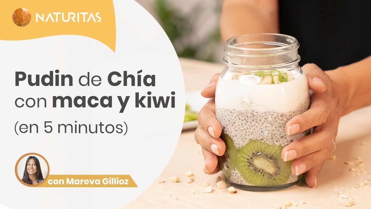 Receta de Pudín de Chía con Kiwi: Fácil y Nutritiva | Postre Saludable