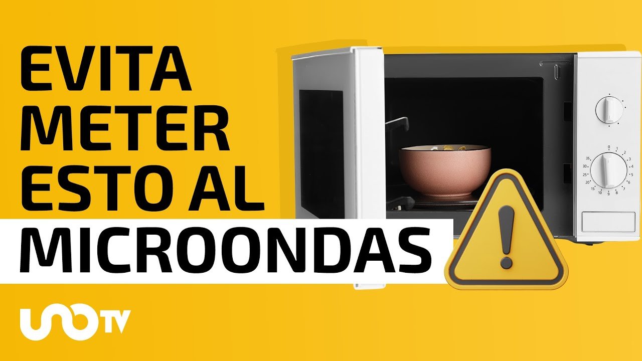 10 Cosas Que No Debes Meter en la Microondas: Evita Desastres