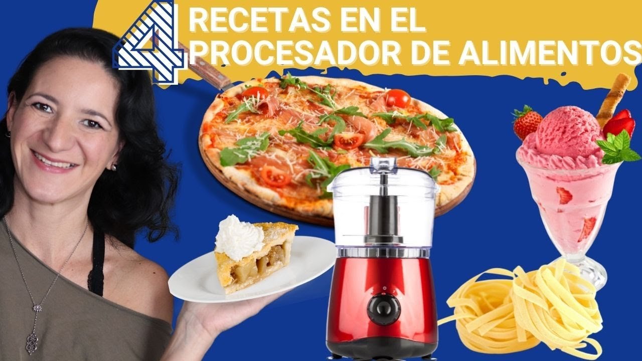 10 Recetas Fáciles y Deliciosas para Hacer en tu Procesador de Alimentos