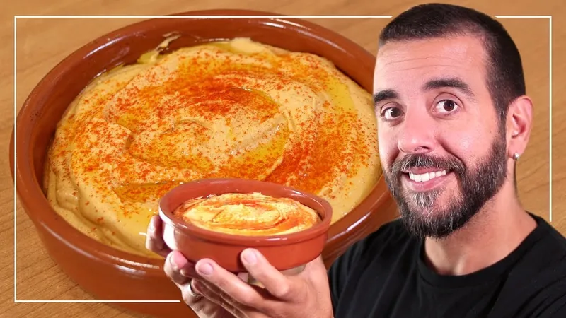 Receta Cruda de Hummus Casero con Ajo: Fácil y Delicioso | Guía Paso a Paso