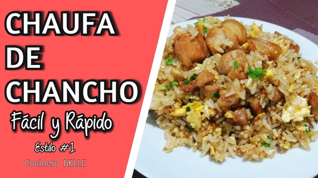 Receta Auténtica de Arroz Chaufa con Chancho Oriental de Antaño | Sabor Asombroso