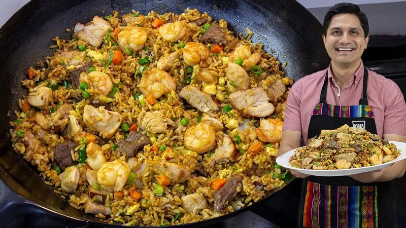 Receta Auténtica de Arroz Chaufa con Chancho Oriental: Un Clásico de la Costa | Paso a Paso
