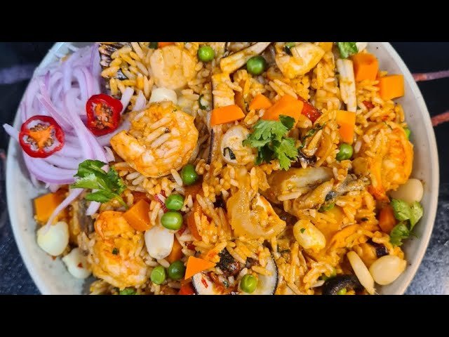 Receta de Arroz con Mariscos: Pasos Fáciles para un Plato Exquisito | Cocina Gourmet