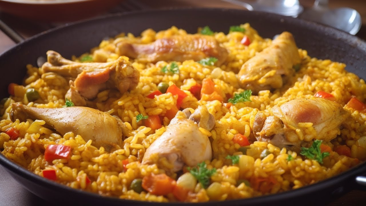 Receta de Arroz con Pollo Casero y Delicioso | Paso a Paso