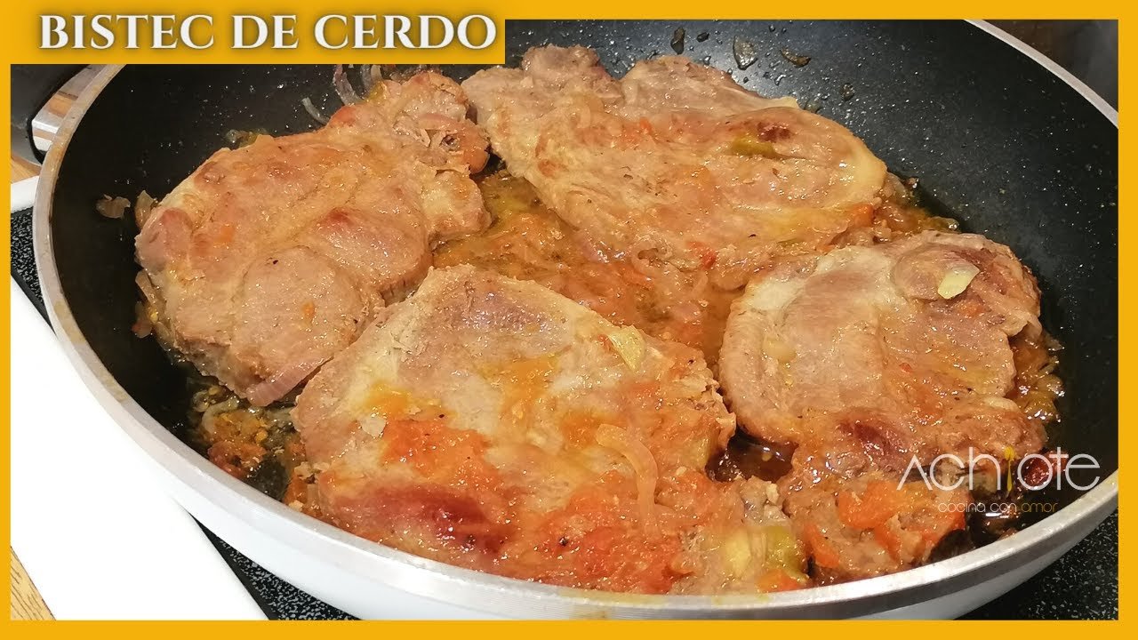 Receta de Bistec de Cerdo Jugoso y Delicioso: Aprende Paso a Paso