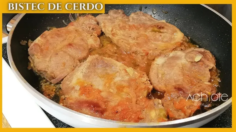 Receta de Bistec de Cerdo Jugoso y Delicioso: Aprende Paso a Paso