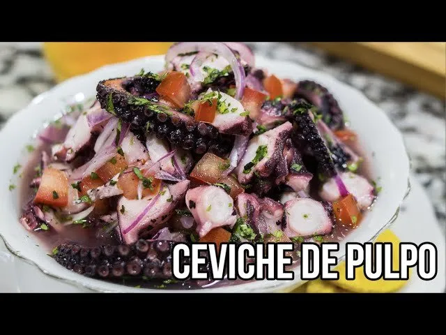 Receta de Ceviche de Pulpo: Cómo Preparar Este Delicioso Plato Paso a Paso