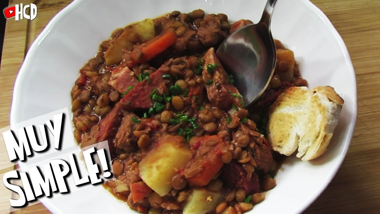 Receta de Guiso de Lentejas Tradicional: Fácil y Deliciosa | Cocina Casera