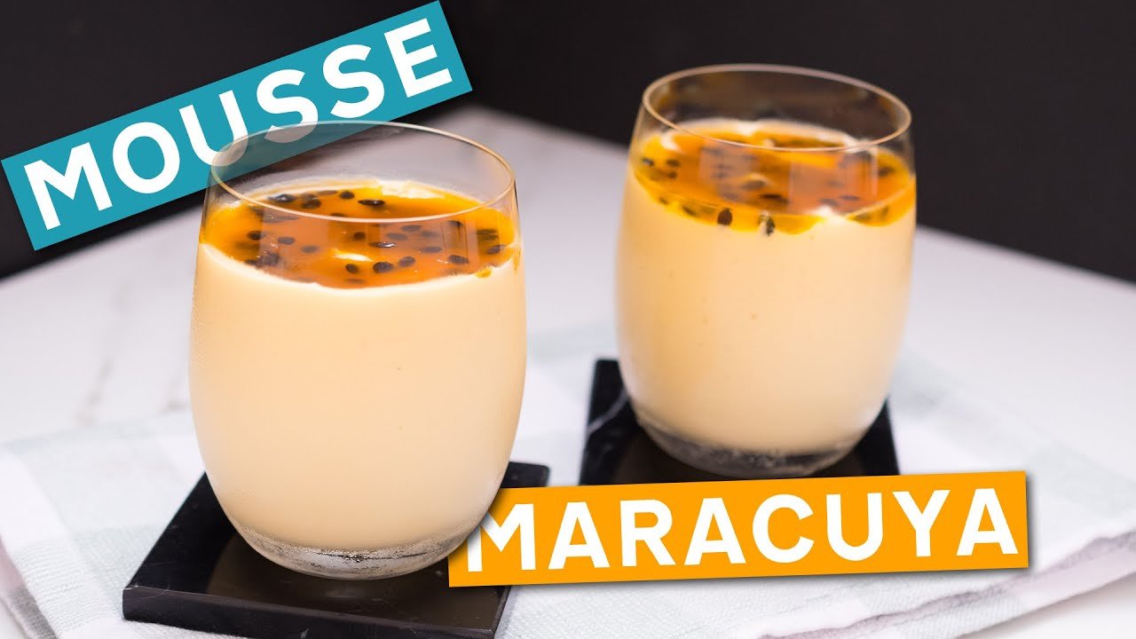 Receta Fácil de Mousse de Maracuyá: Paso a Paso | Cómo Hacer